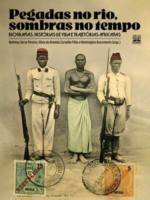 cover image of Pegadas no rio, sombras no tempo